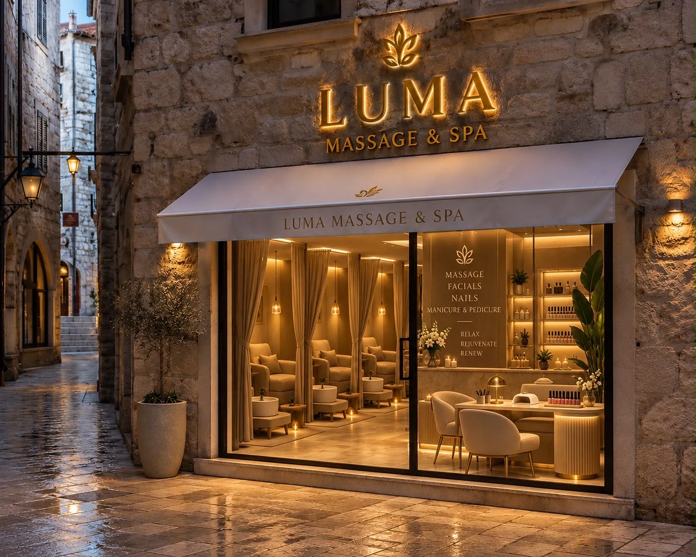 Luma AI concept фасада во Сплит